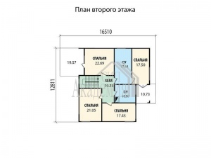 Проект дома VH "68-16" Андромеда - Фото 7