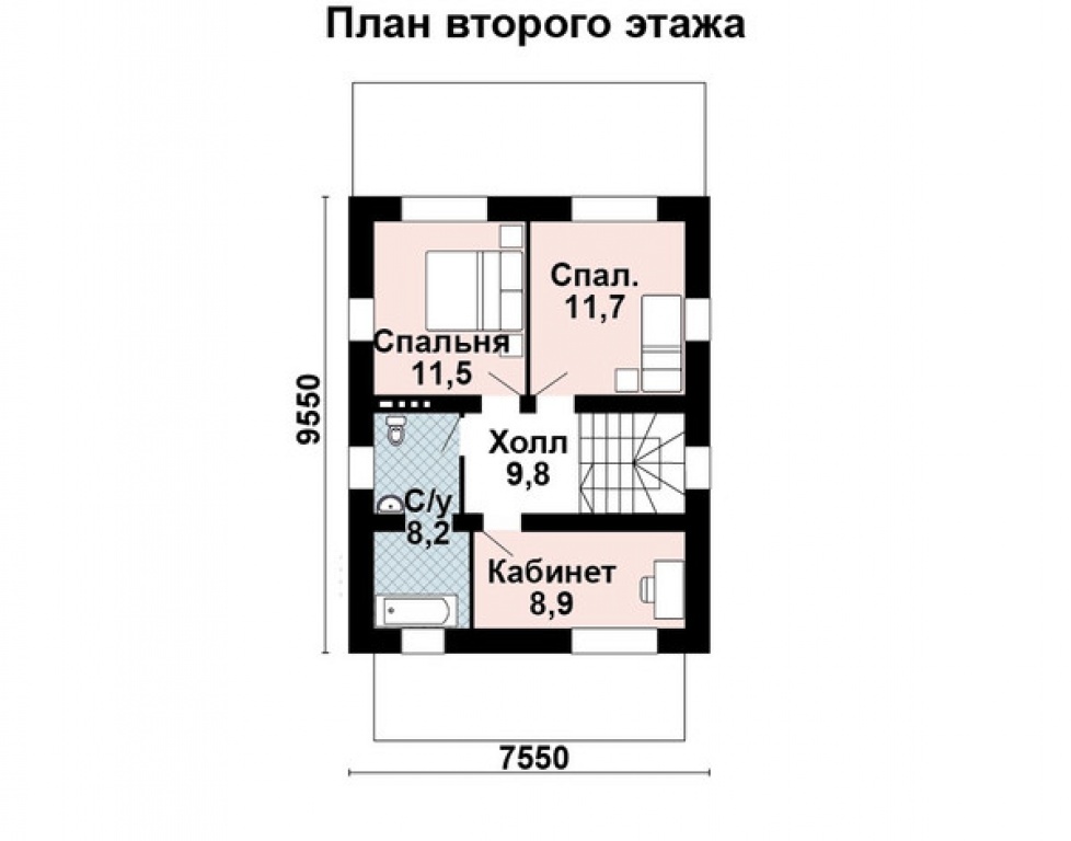 Проект дома Проект дома AS-2322 - Фото 6