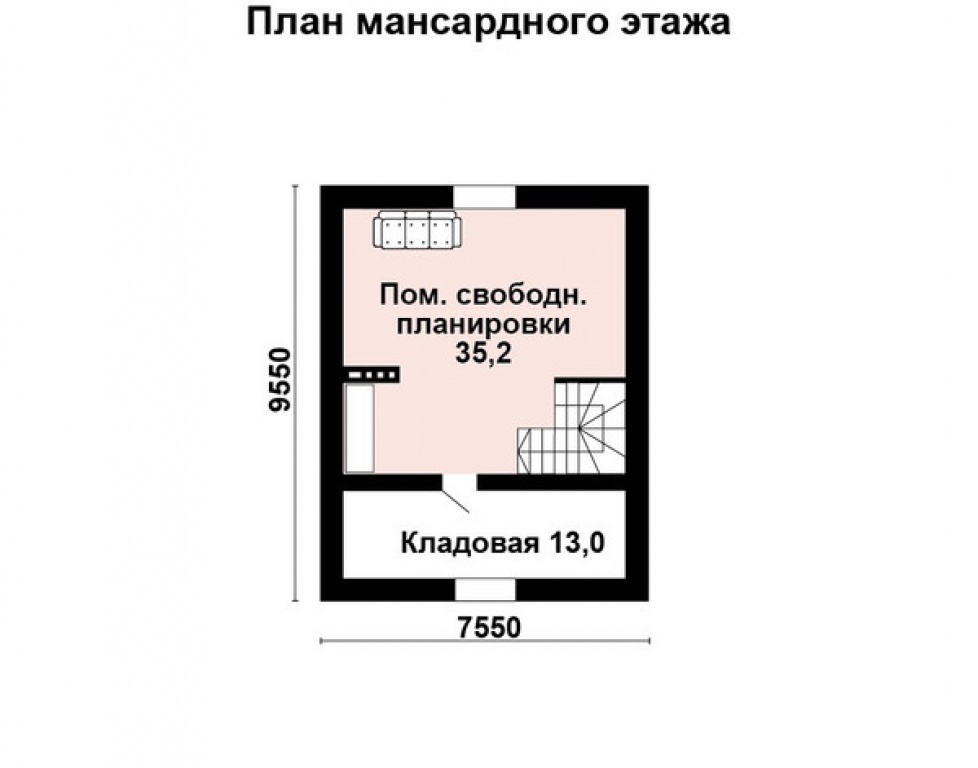 Проект дома Проект дома AS-2322 - Фото 7