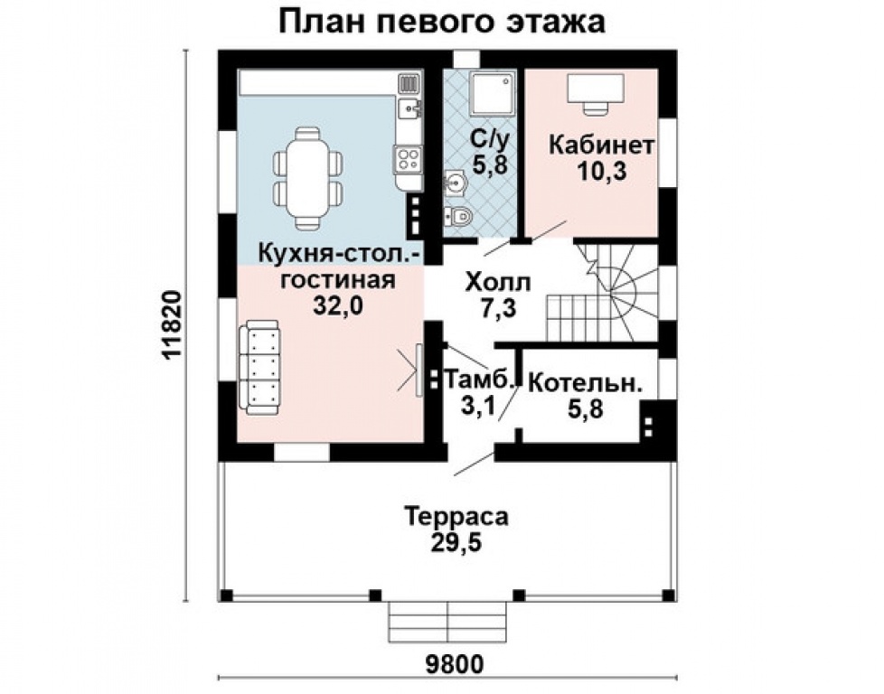 Проект дома Проект дома AS-2412 - Фото 4