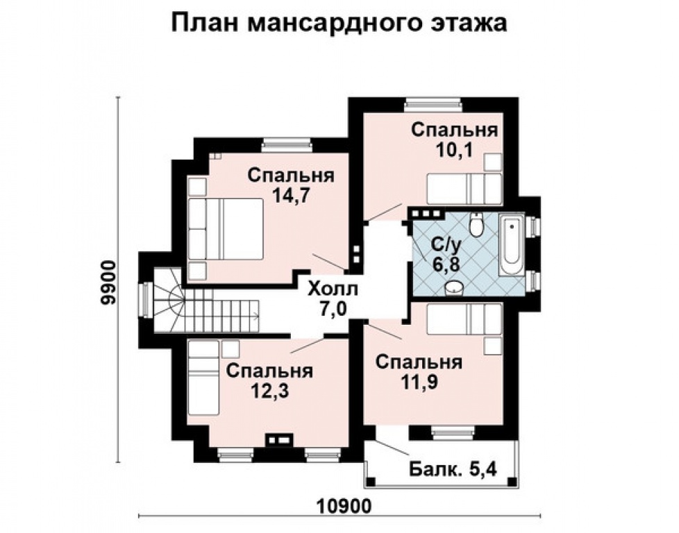 Проект дома Проект дома AS-2426 - Фото 6